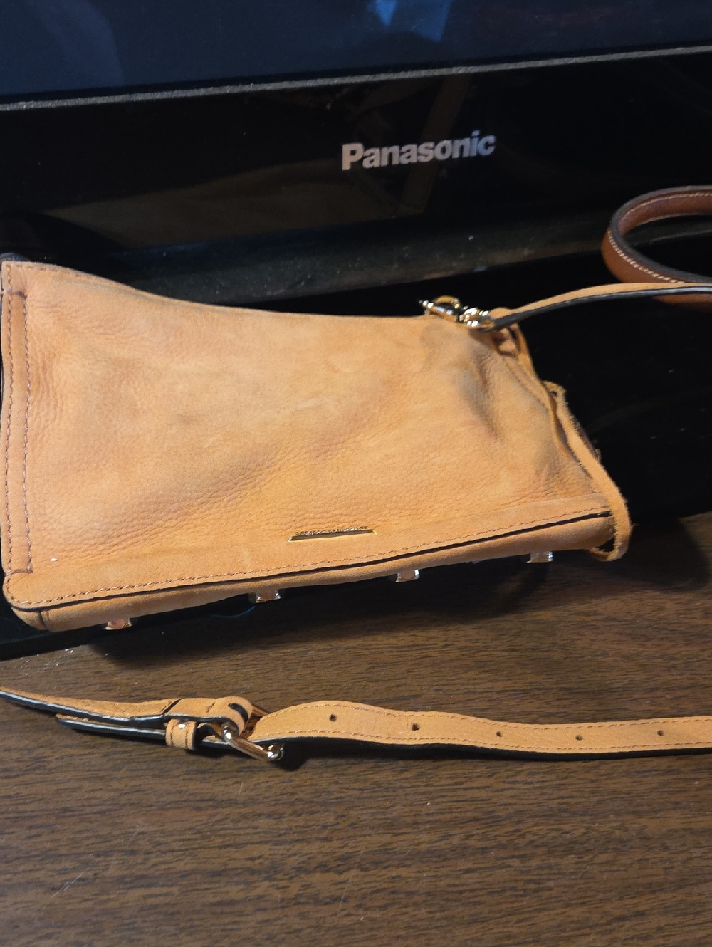 Rebecca Minkoff Tan Leather Crossbody Bag
